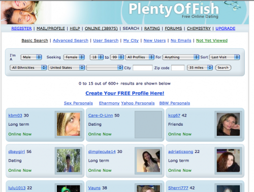How To Answer The Plenty of Fish Questions